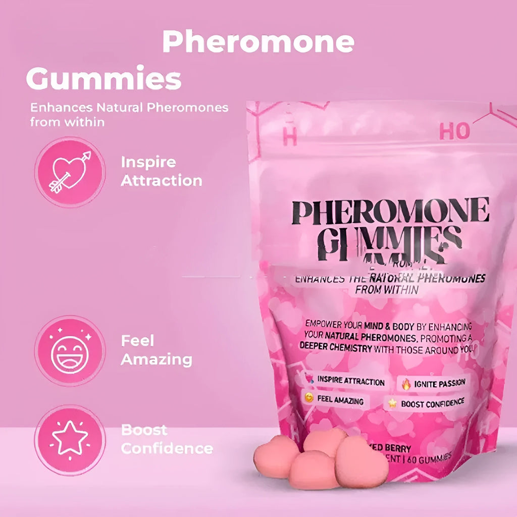 60 pieces of pheromone soft candy in sealed storage packaging for adult supplement