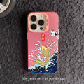 Koi drop-resistant phone case for iPhone 16, 16 Plus, 16 Pro and 16 Pro Max in black, blue, pink, purple or white