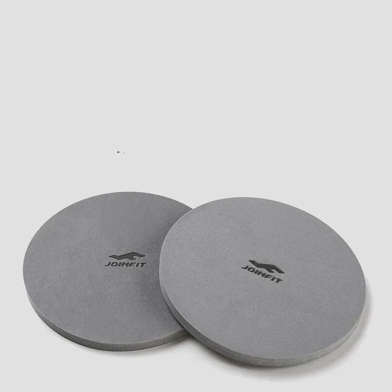 Shadow grey abdominal wheel with dual wheels and TPR construction, 42.5x18cm, on a carpet with kneeling mat