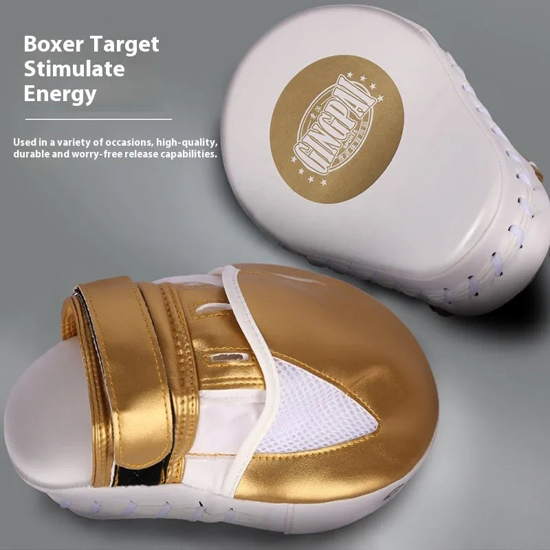 Vertical hanging PU leather Boxer Sanda baffle target for martial arts training.