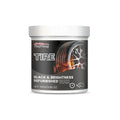Car tire maintenance paste in a 6.2 x 5.7cm PP container for tyre cleaning and blackening