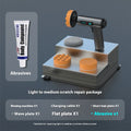 Wireless car polishing machine with three pads and charging cable