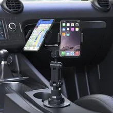 Silicone automobile phone holder in Peak-X5 colour with adhesive mounting pad
