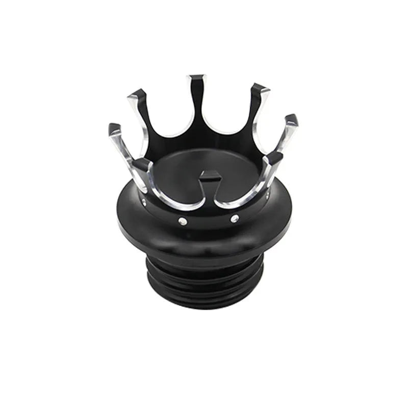 Aluminium fuel tank cap for Harley-Davidson Dyna and Softail motorcycles in five finish options
