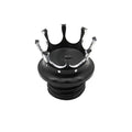 Aluminium fuel tank cap for Harley-Davidson Dyna and Softail motorcycles in five finish options