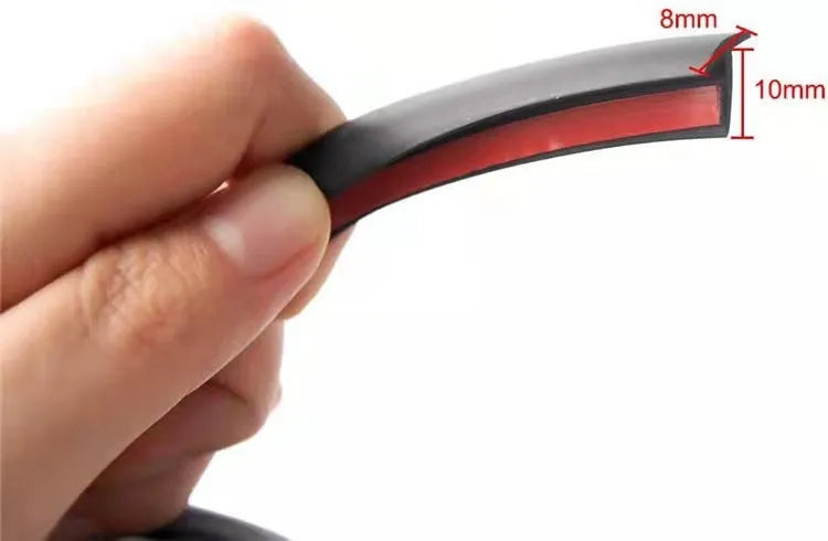 Black and white TPE rubber seal strips for automotive and machinery gap filling applications