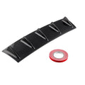 Universal ABS rear spoiler rear shovel in bright black or carbon pattern for GM vehicles, small medium large