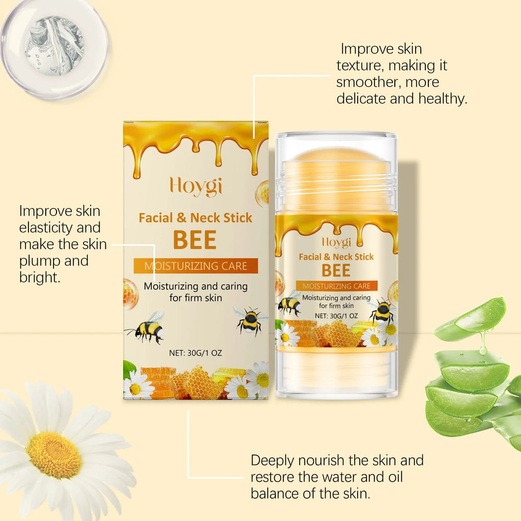 30g moisturising facial essence stick with botanical extracts and bee venom