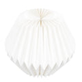 Origami waist drum paper lampshade for minimalist ceiling light decoration