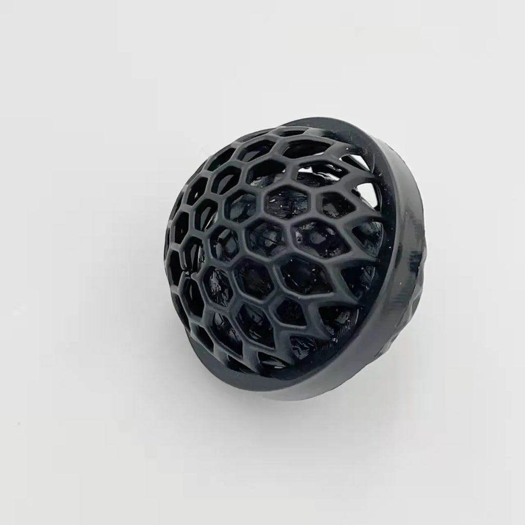 Reusable sticky bag cleaning ball in black, pink or white for backpack, purse and handbag linings, made from PP and TPR with plastic case