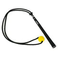 Black silicone golf swing training rope for physical correction practice