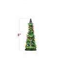 Resin Christmas tree decoration lamp in European style design with coloured lighting