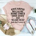 Men's and women's matching solid colour T-shirt with custom printing in straight-cut pullover style