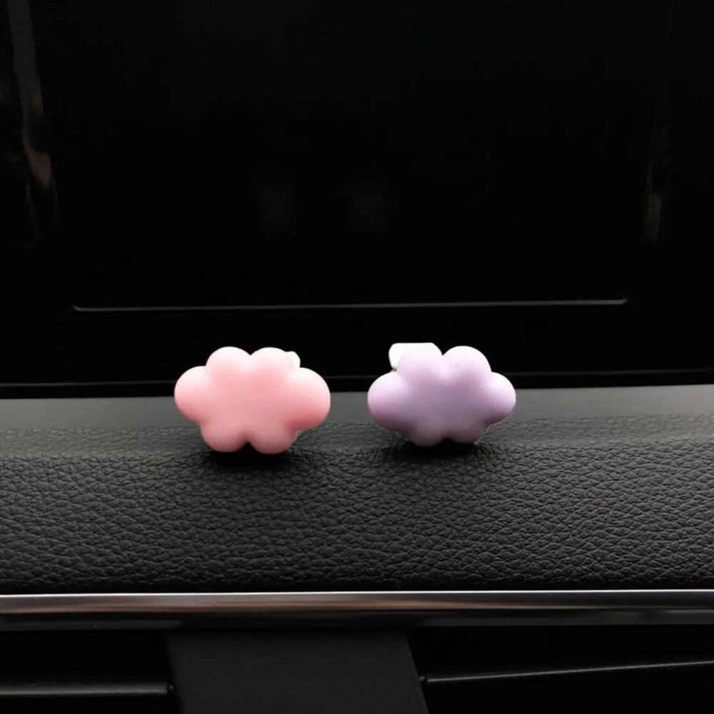 Resin Baiyun cartoon car air freshener clip in multiple colours