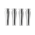 Ford truck cab rear latch repair kit with four silver aluminium auto parts
