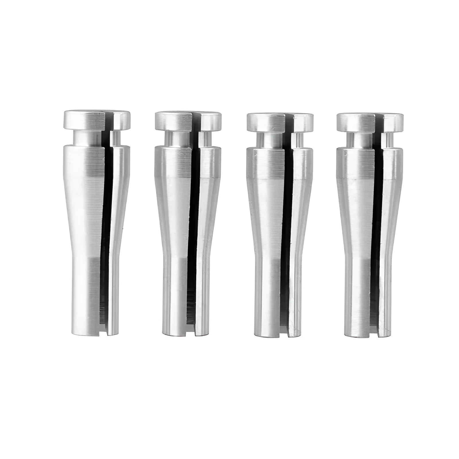 Ford truck cab rear latch repair kit with four silver aluminium auto parts