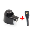 Black plastic rear wiper cover nozzle replacement part for Volkswagen Tiguan and Golf models