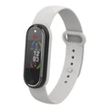 Ultrasonic mosquito repellent bracelet with USB charging in black and white colours