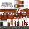 Leather tools suit DIY sewing tool set for cutting and trimming leather