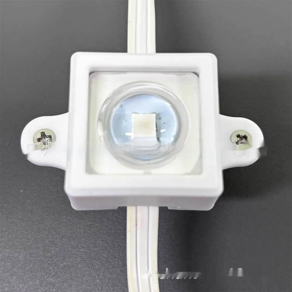 White plastic LED lampshade measuring 1.7cm by 6cm for bulb protection