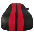 Ford Mustang car cover with elastic hem in choice of six colours including red and light grey