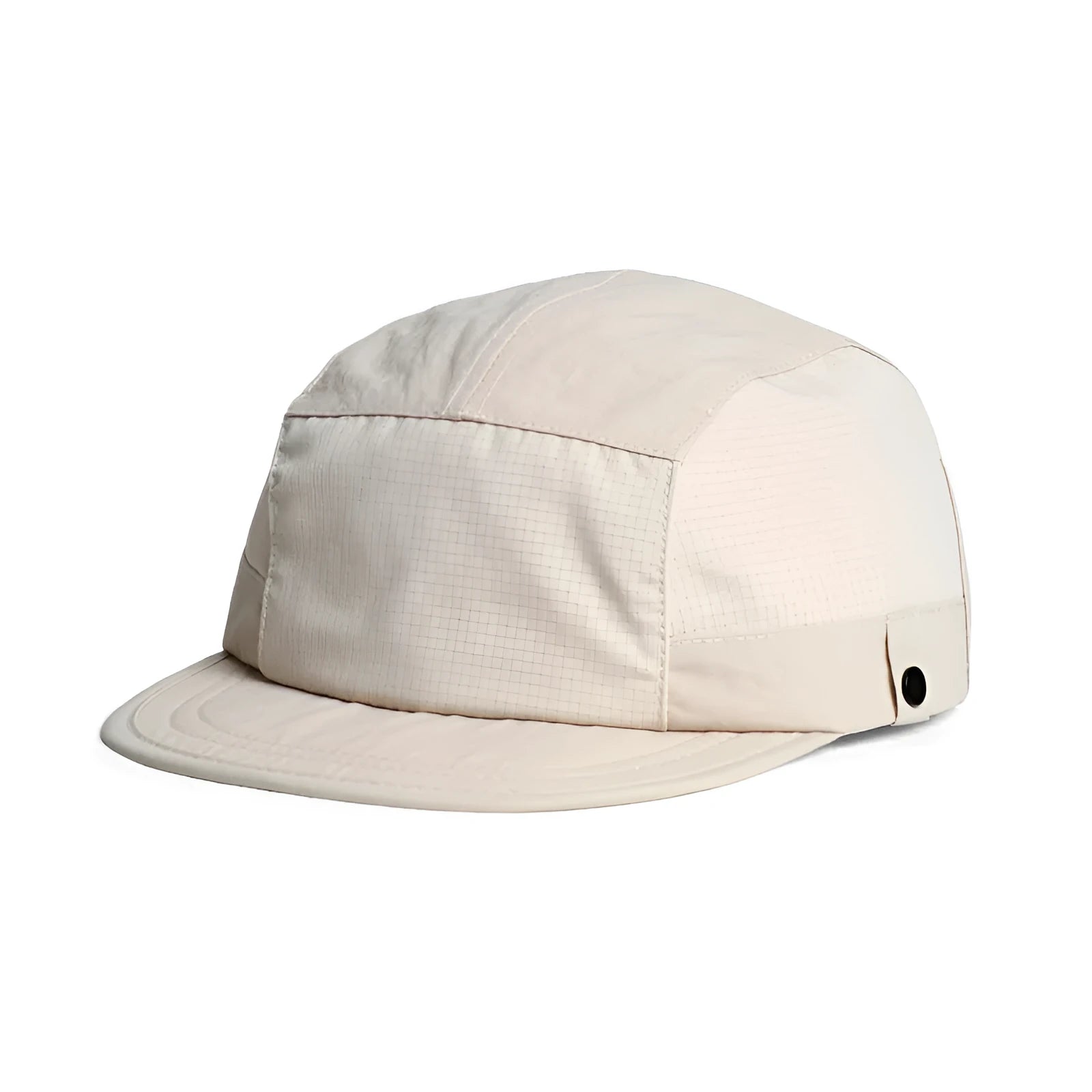A breathable dome cap with a soft tongue, shown in an available colour like army green or wine red.