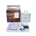Three-in-one wiring-free smart human body induction LED small night lamp with magnetic strip, geometric stereo shape in modern simplicity style, available in battery and rechargeable variants