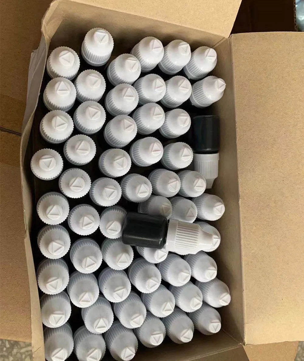 Black confidentiality seal ink in 5ml bottle for office privacy stamp applications