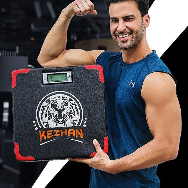 Boxing tester sandbag in black and red with thickened voice style mounted on wall