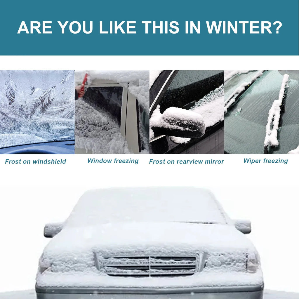 150ml car windscreen anti-icing agent bottle for winter snow and ice removal