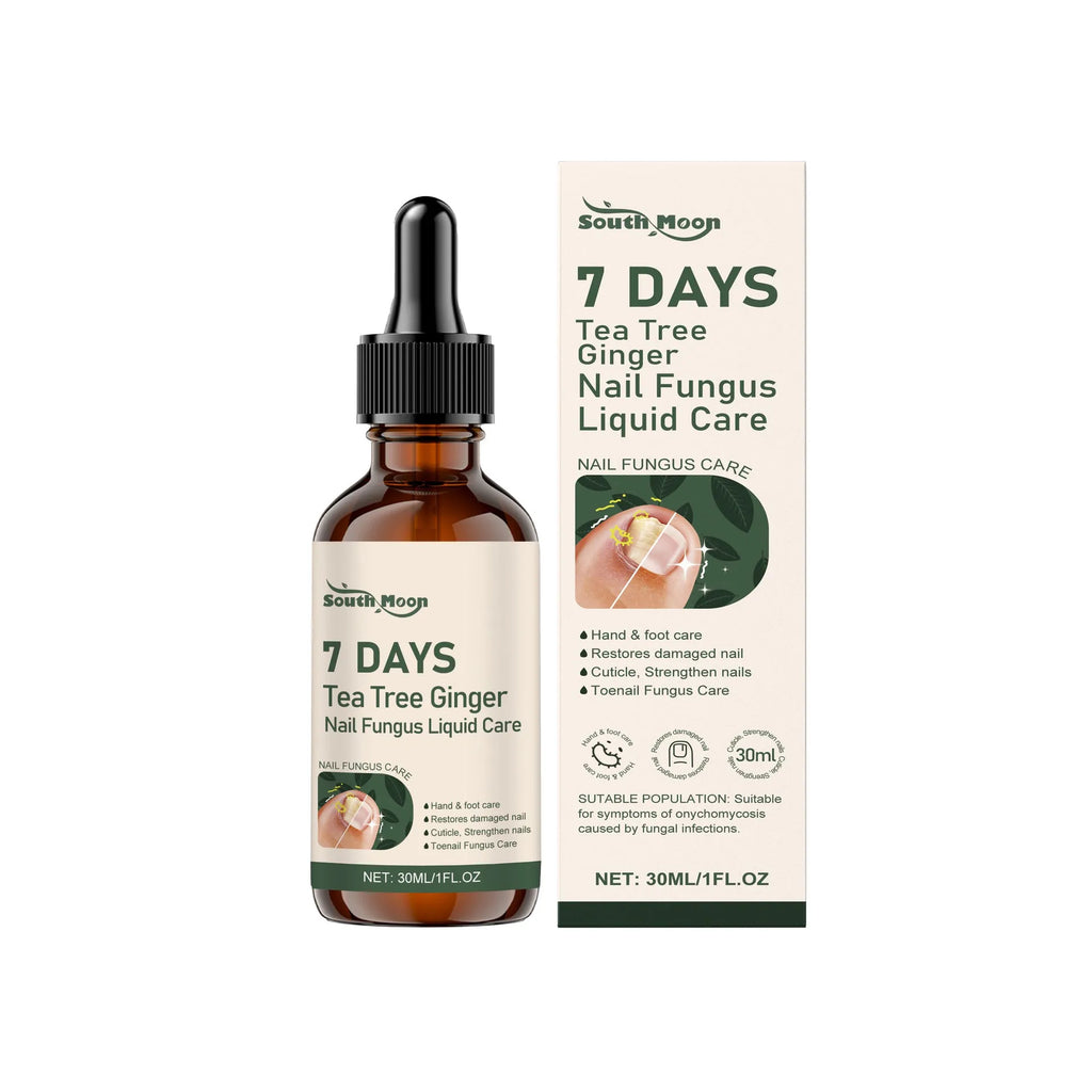 30ml bottle of nail care solution with mild brightening formula for daily nail treatment