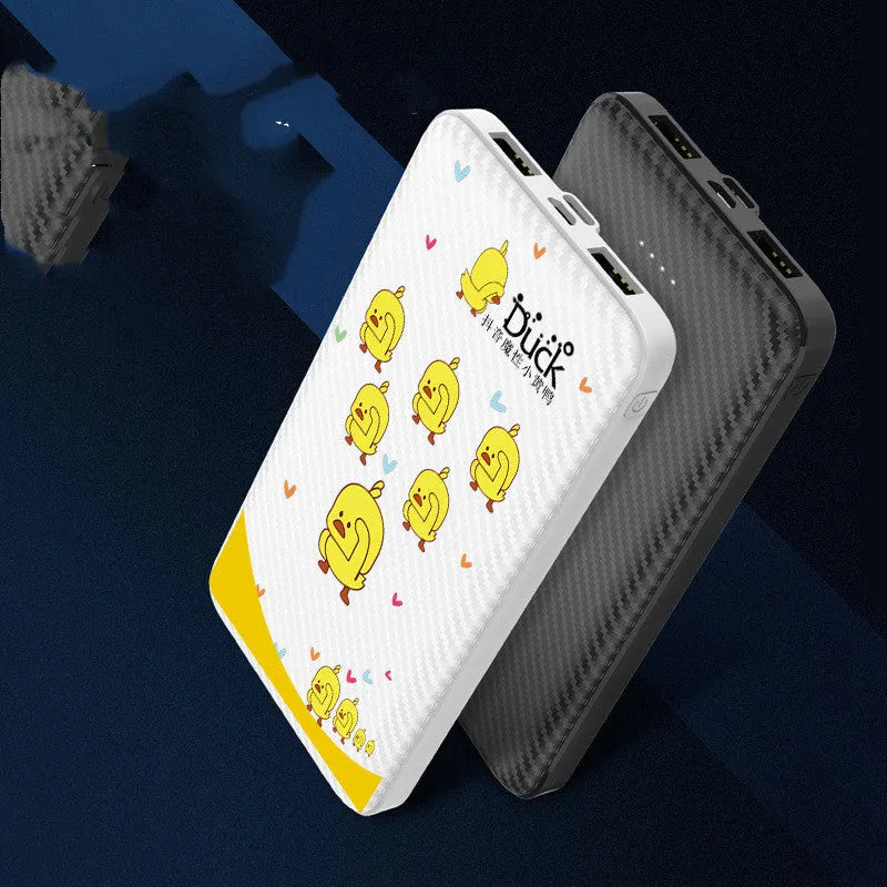 20,000mAh portable power bank with multiple USB ports in various colour options