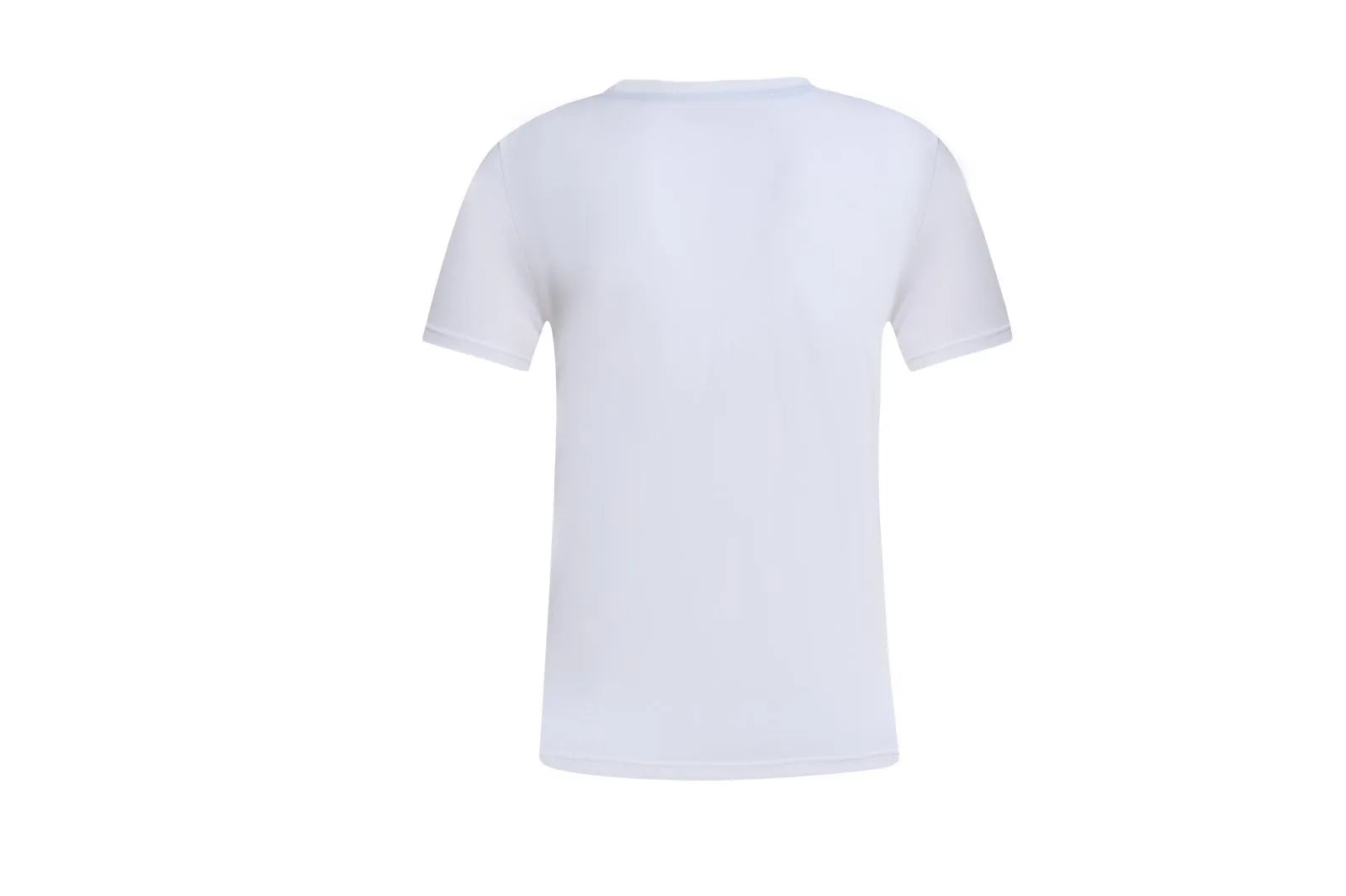 White cotton denim overalls with round neck and short sleeves, loose fit pullover style