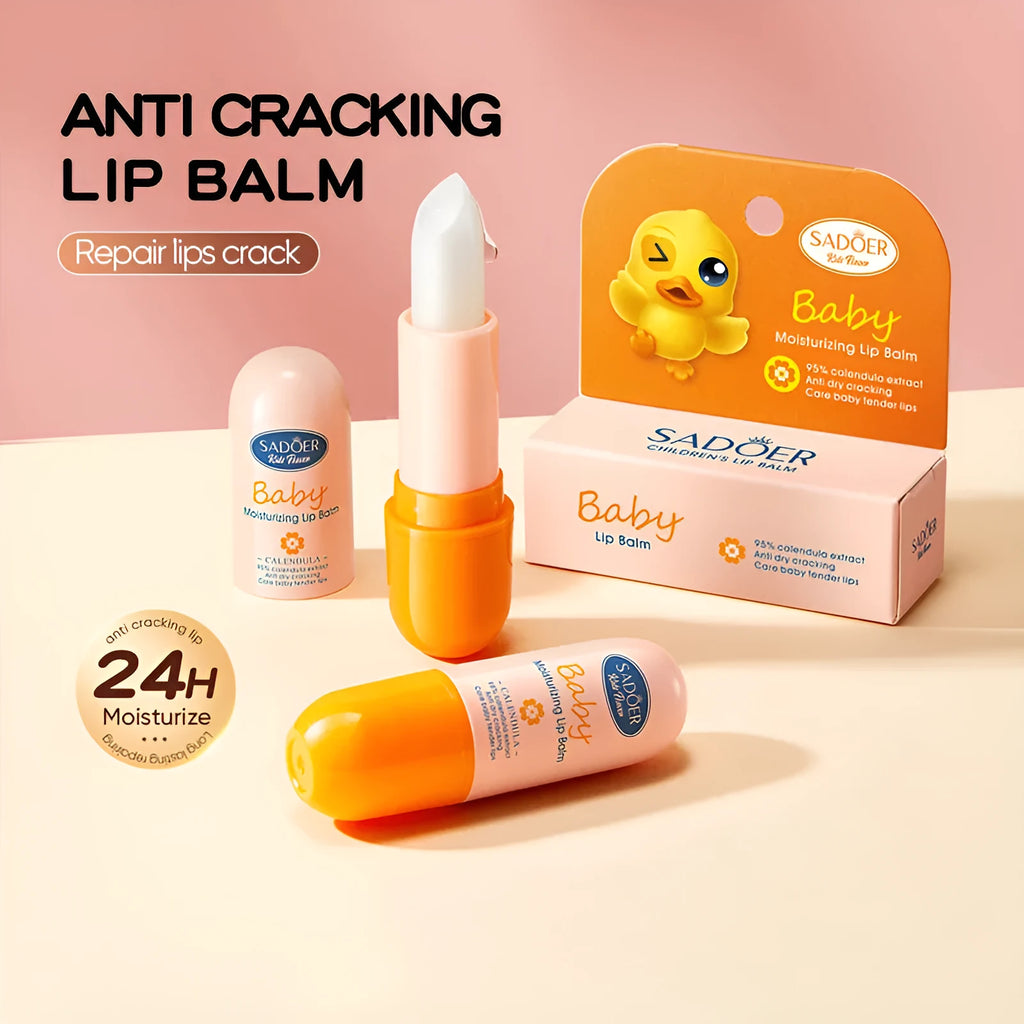 Anti-chapped lip moisturising lipstick bullet in standard format with multiple formula variant labels.