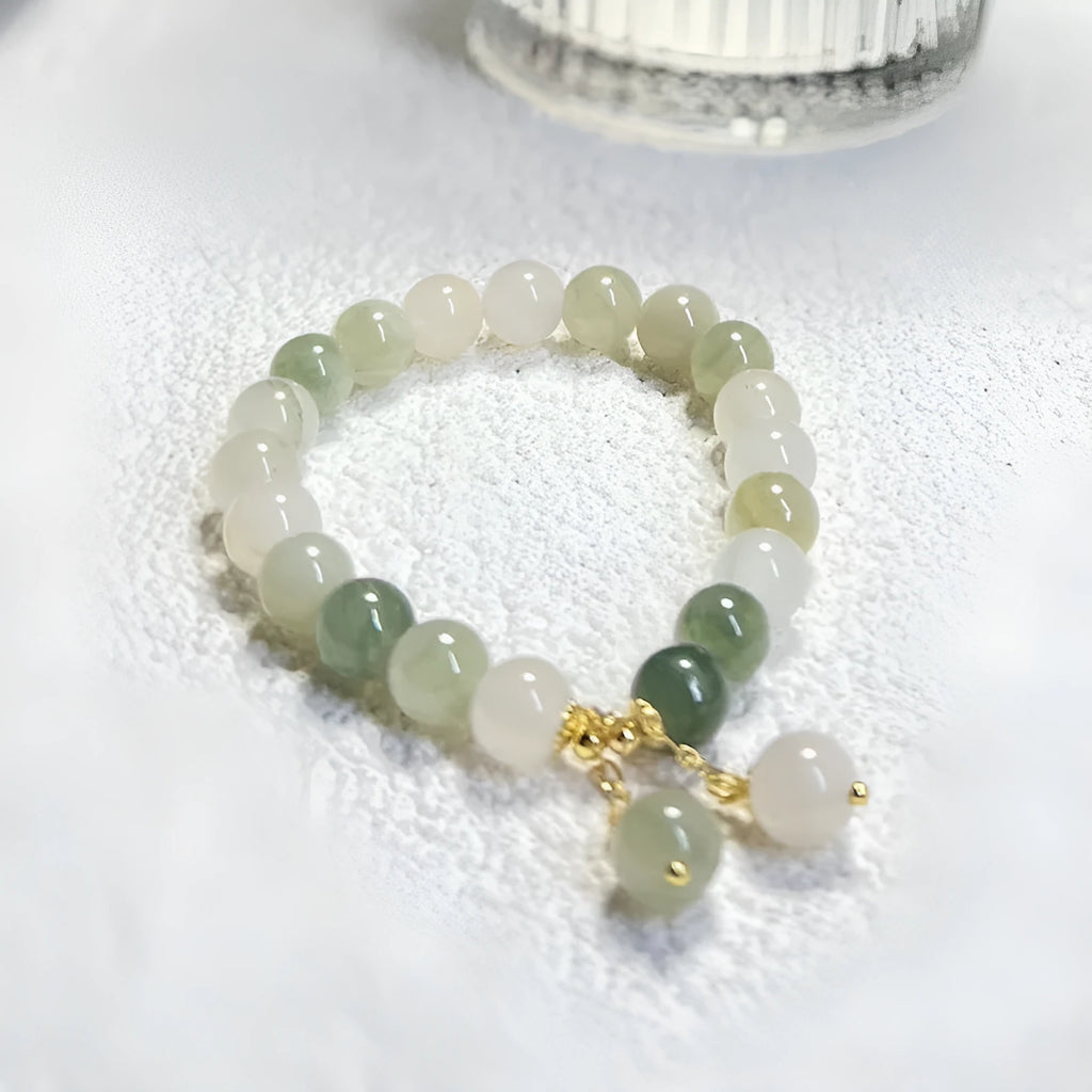 Tian Shan Cui Yu electroplated alloy bracelet for women with a special-interest design in S175 colour