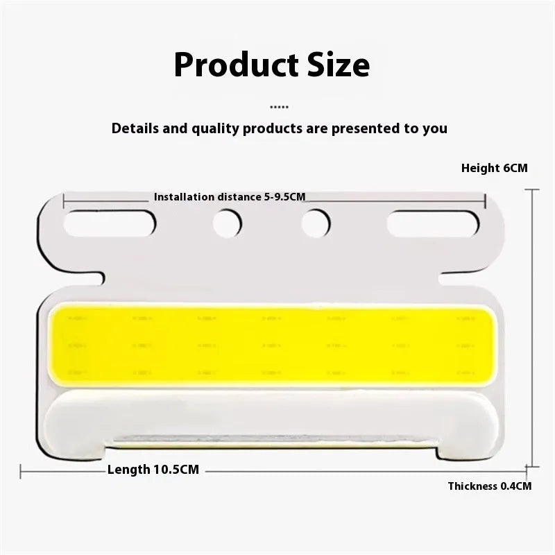 12V 24V aluminium alloy waterproof COB LED truck side light with grounded tyre light in multiple colours