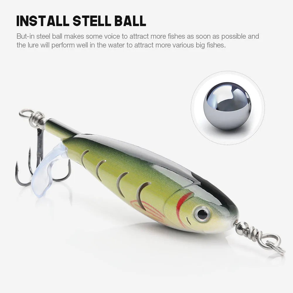 7.5cm bionic fishing bait in colour pattern #3 for road fishing.