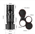 Carbon fibre black car cup holder with retractable base adjusting between 6.5 and 10 centimetres