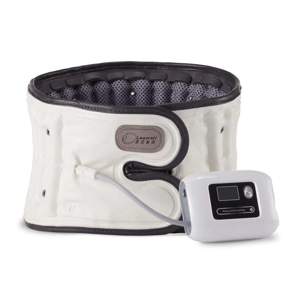 Automatic inflation lumbar disc stretch correction waist supporter in PU material