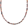 925 silver geometric clavicle chain necklace for women in silver electroplated finish DY191245-S-S-HD