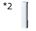 3D RGB voice-activated rhythm ambiance lamp in black or white shell with USB cable