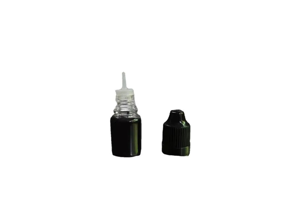 Black confidentiality seal ink in 5ml bottle for office privacy stamp applications