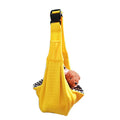 Breathable mesh cat messenger bag folded with adjustable strap in summer colour option