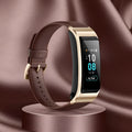 B5 genuine leather watch strap in brown black blue or red, replacement band for B3 B6 B7