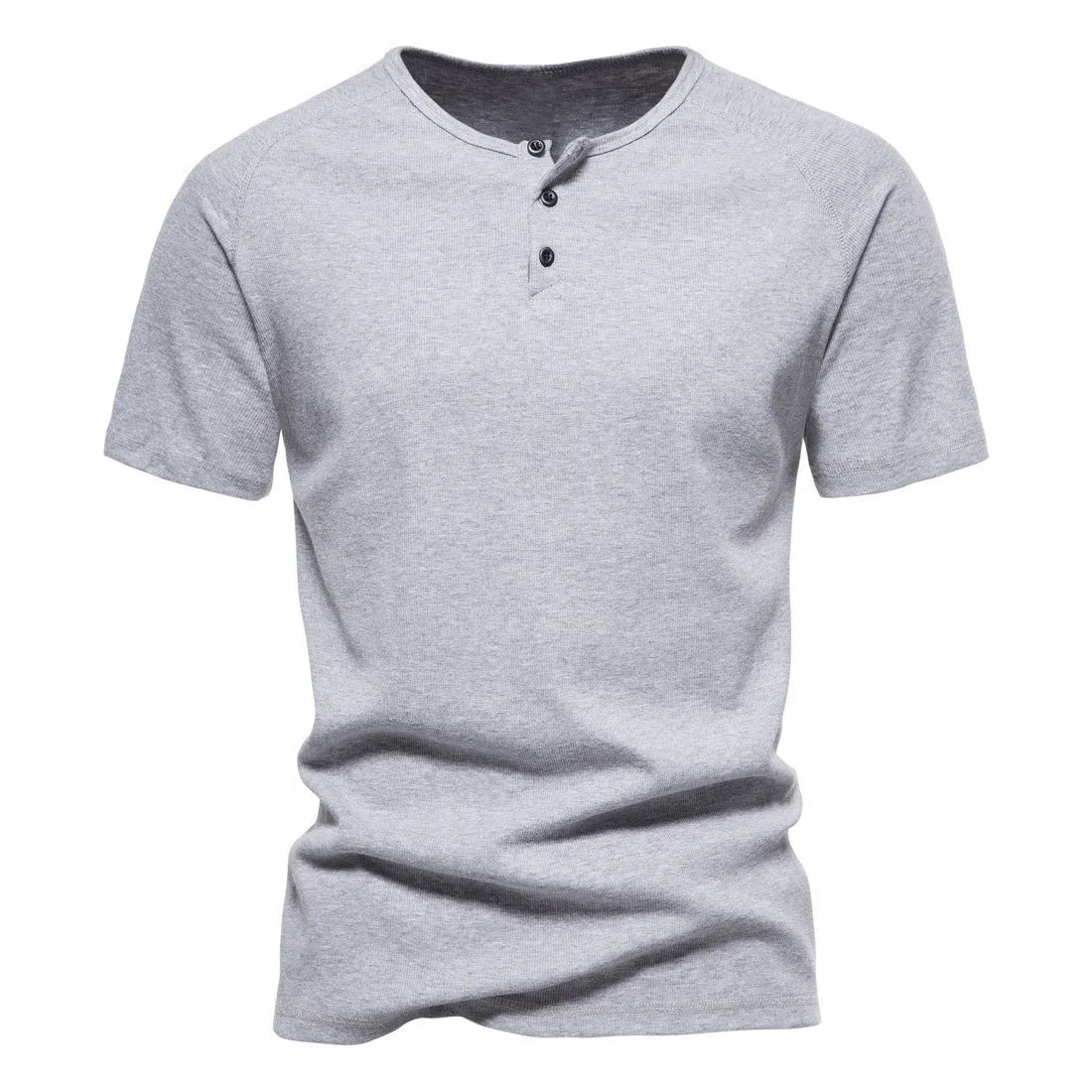 Men's retro cotton short sleeve fitness t-shirt in loose pullover style, available in six colours and sizes M to XXXL