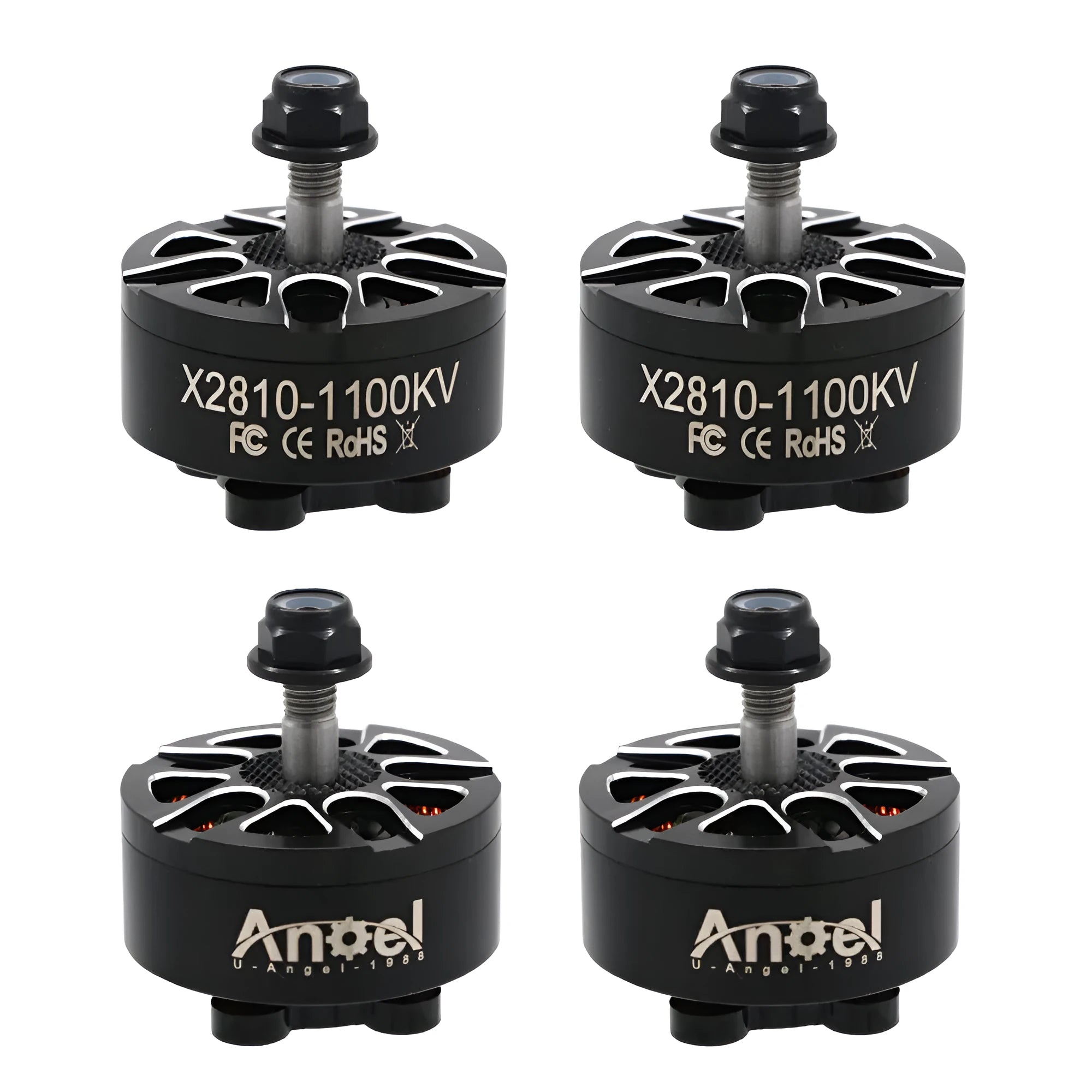Multi-axis brushless motor with metal housing for RC flight models