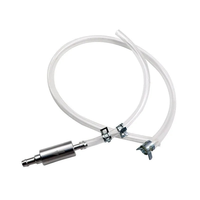 5mm motorcycle oil guide tube in aluminium and rubber for hydraulic brake fluid and oil pumping