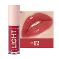 Nourishing Moisturising Candy Mirror Pearlescent Lip Gloss 3.5ml in Nude series, twelve shades available