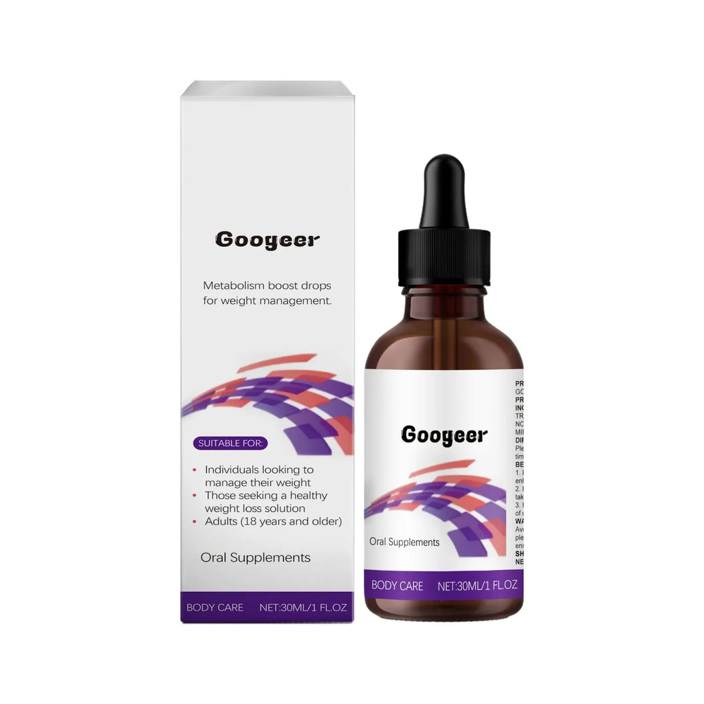 Googeer oral supplements body treatment 30ml bottle in body care kit packaging
