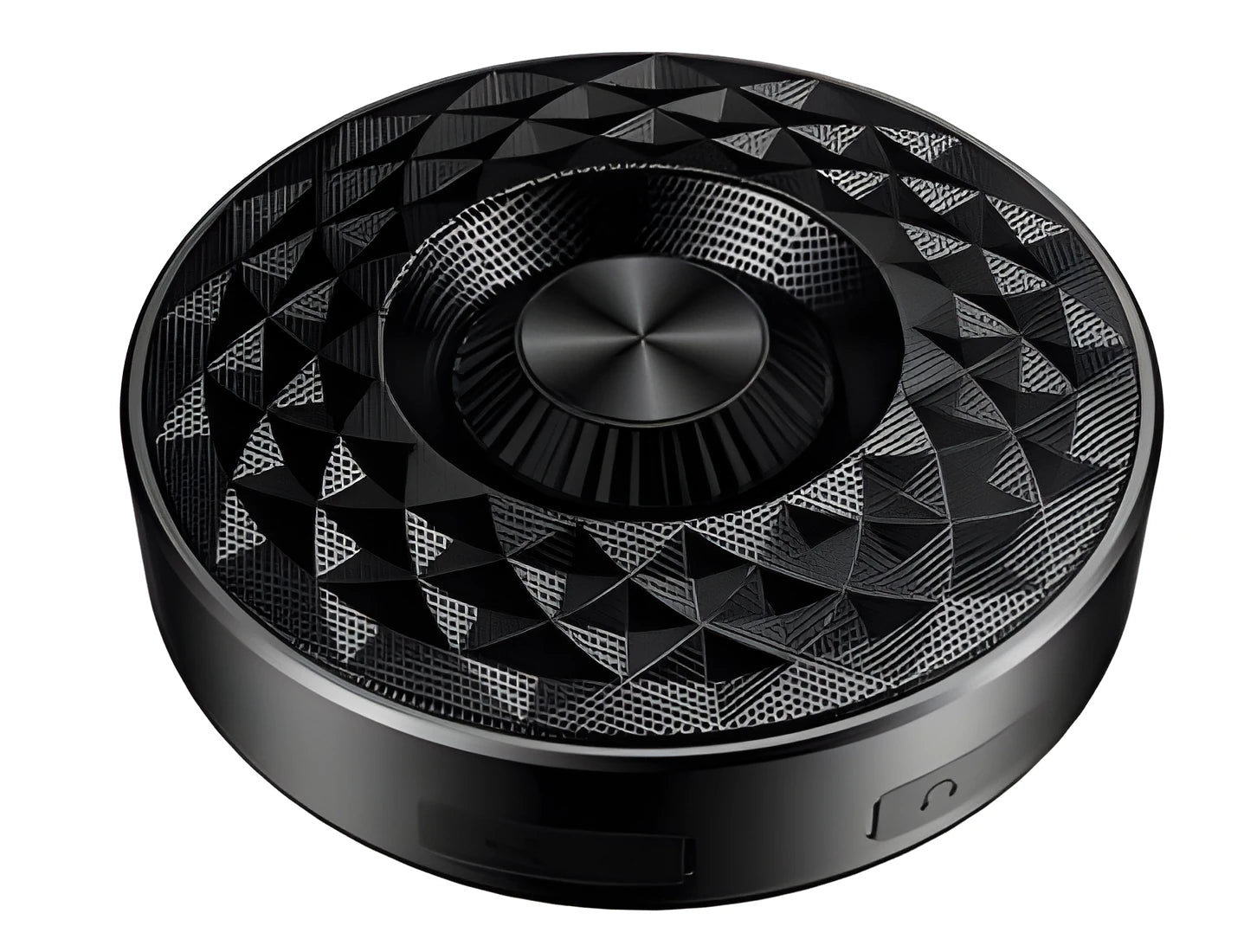 Mini Bluetooth wireless speaker in black, orange, or silvery white colour with hands-free calling capability